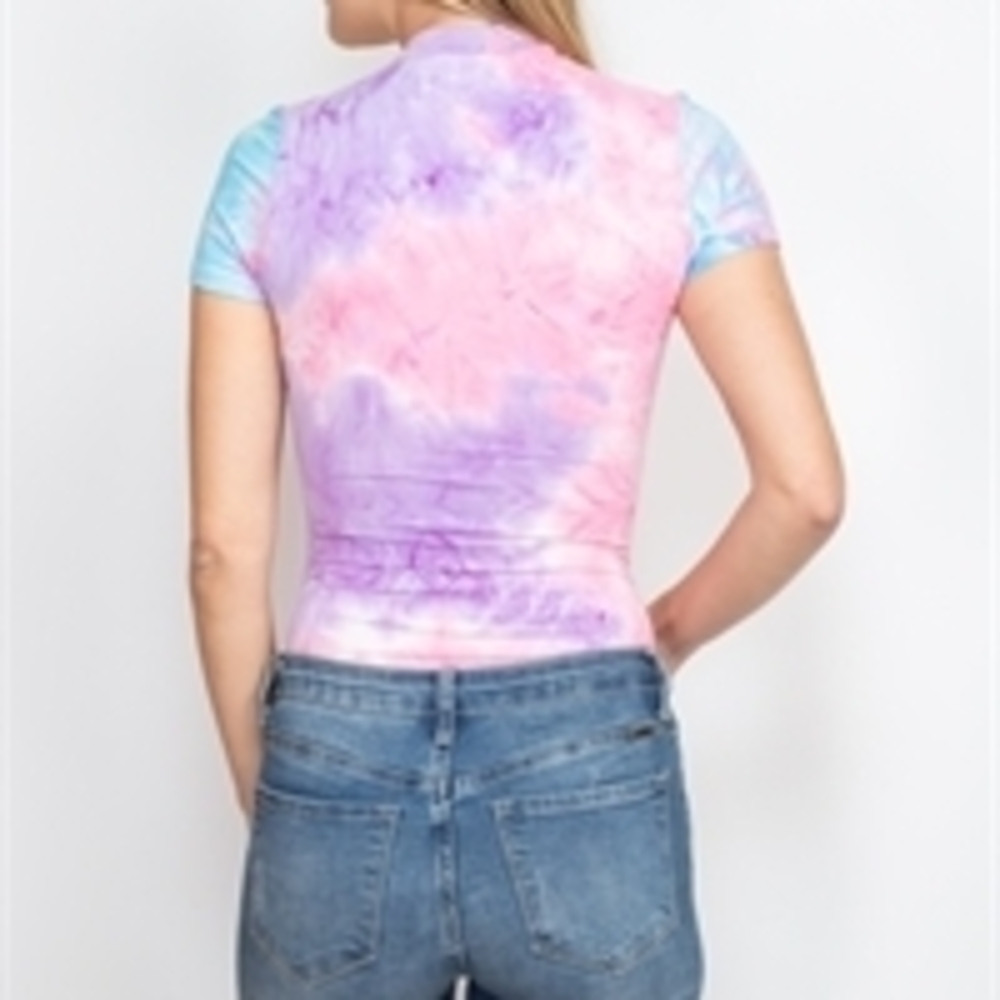 Vibrant Tie-Dye Bodysuit - Picture 2 of 3